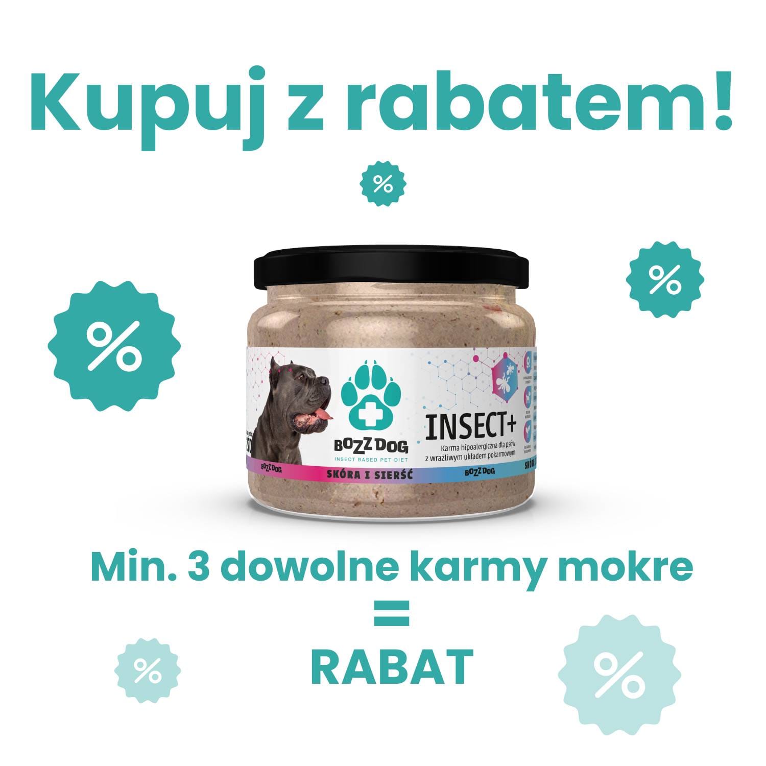 BozzDog Skóra i sierść 270g